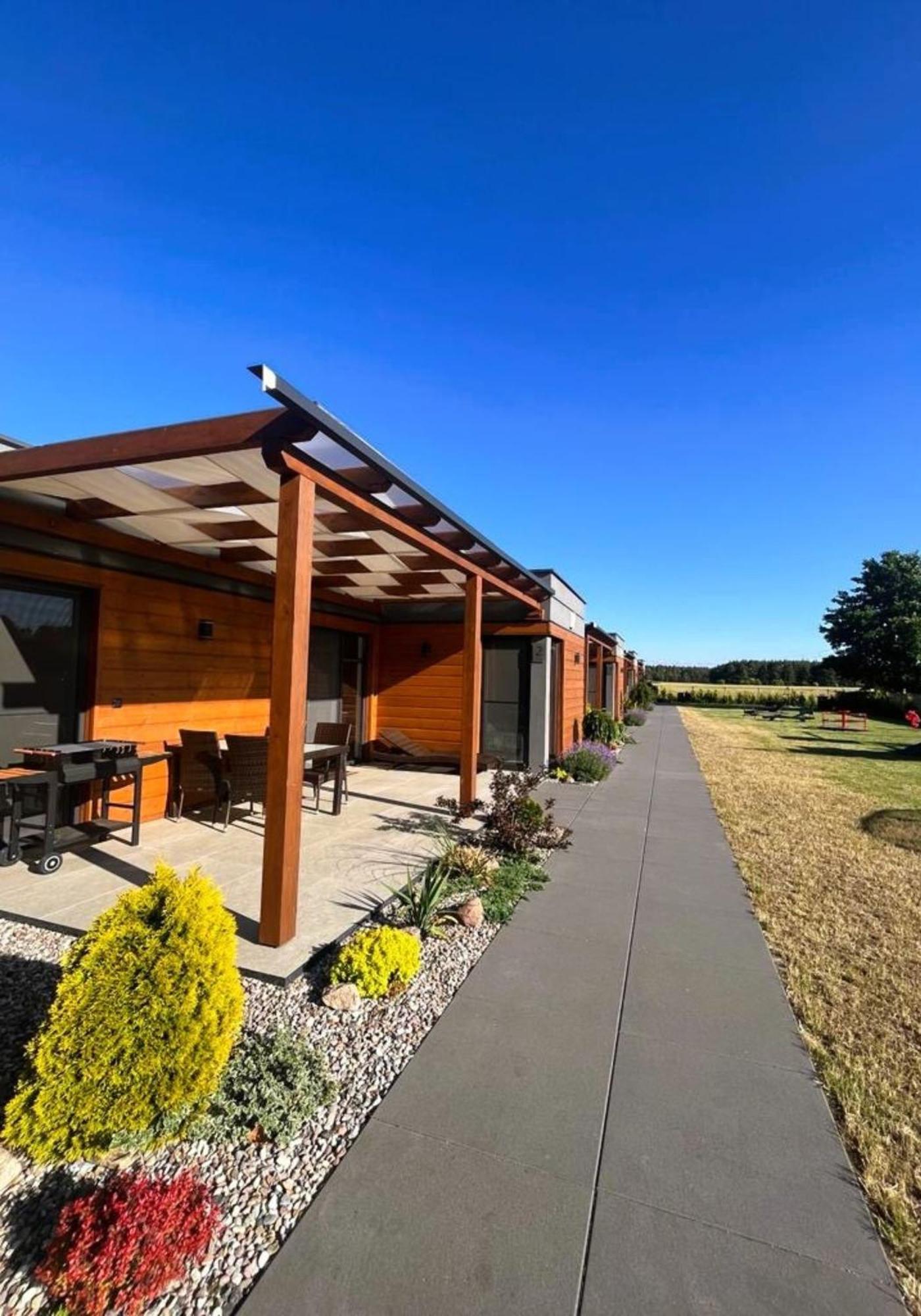 Cisza Bungalows Village / Blisko Natury Nowecin Екстер'єр фото